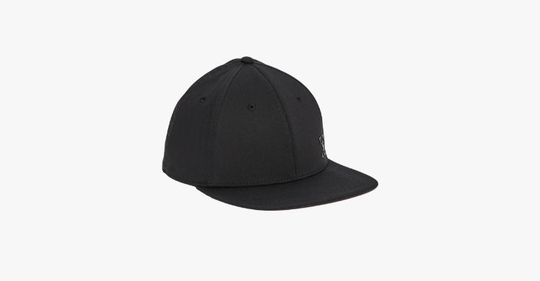 Black baseball cap.