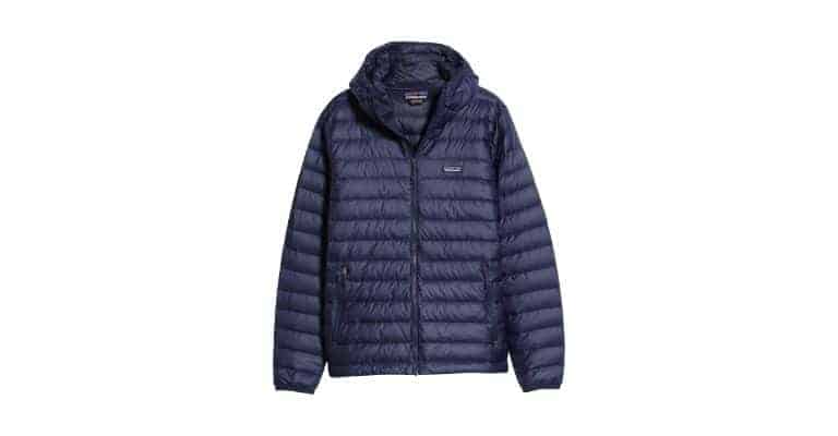 packable windproof & water resistant goose down sweater hooded jacket