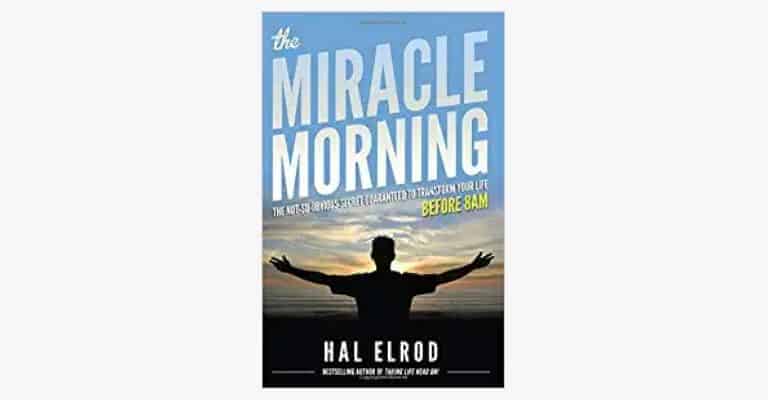 Book called "The Miracle Morning".