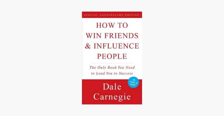 Book cover of How to Win Friends & Influence People by Dale Carnegie.