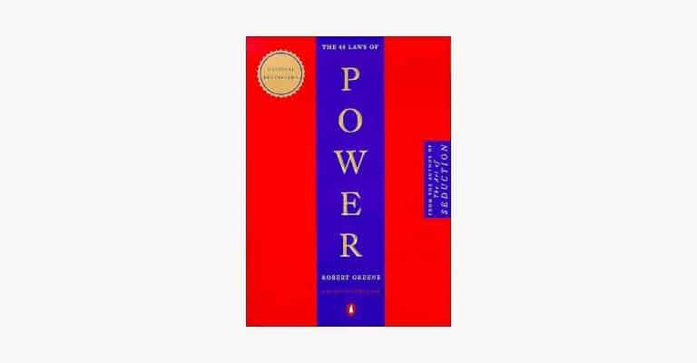 Book cover of The 48 Laws of Power by Robert Greene.