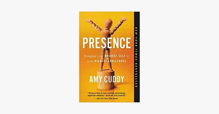 Book cover of Presence by Amy Cuddy.