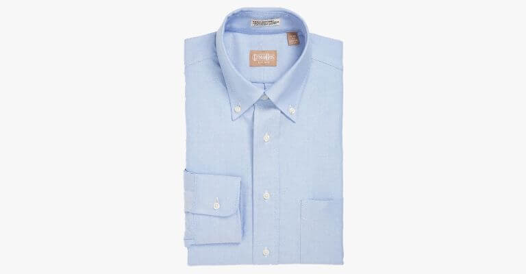 Light blue dress shirt.