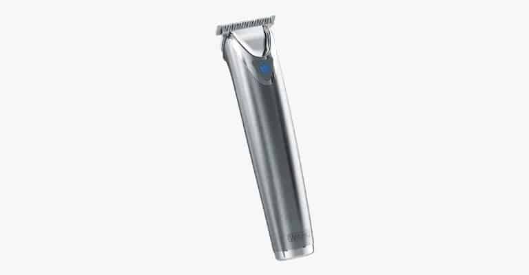 Silver hair trimmer.