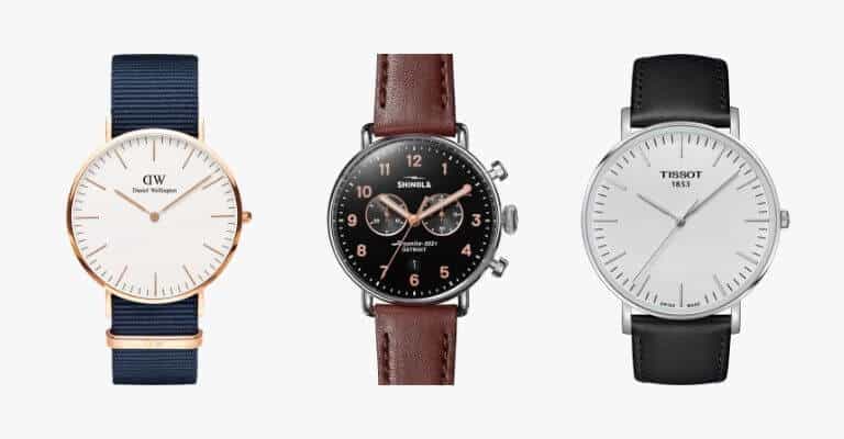 Watches for smart casual attire.