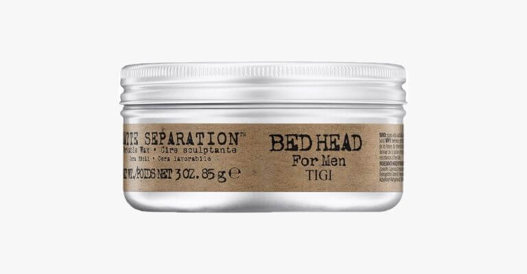 Hair wax by TIGI.