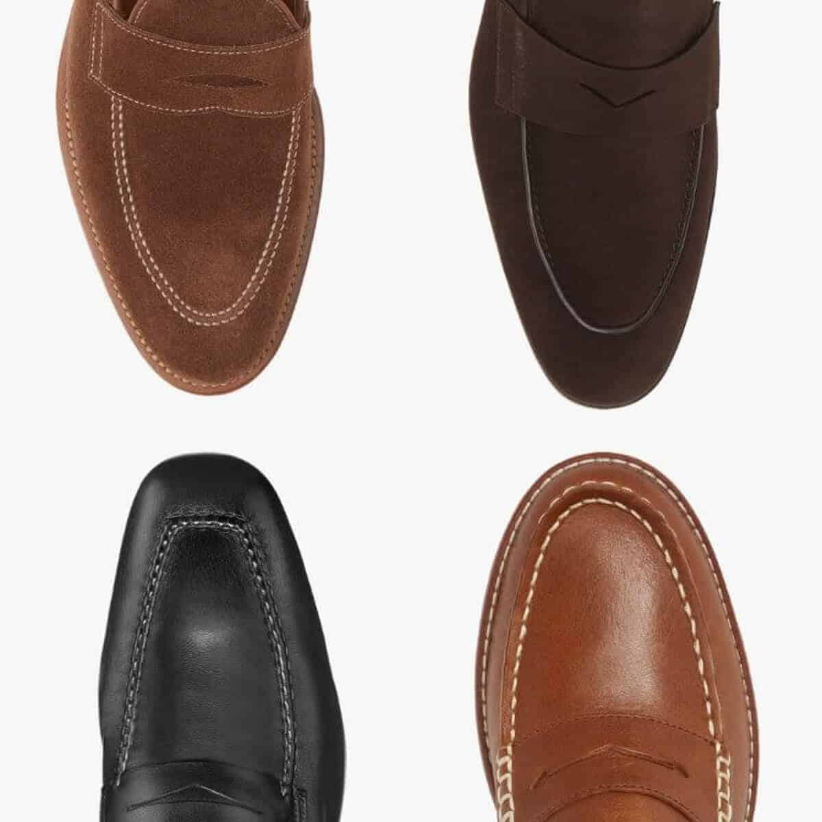 next suede loafers