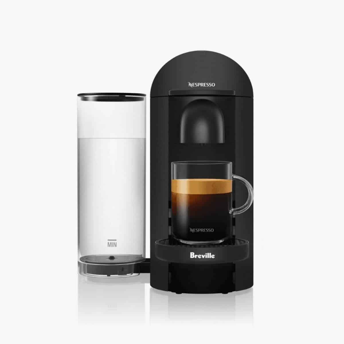 Breville-Nespresso coffee machine.