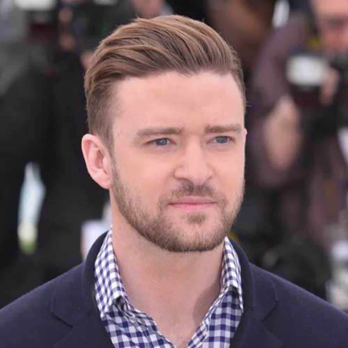 Headshot of Justin Timberlake.