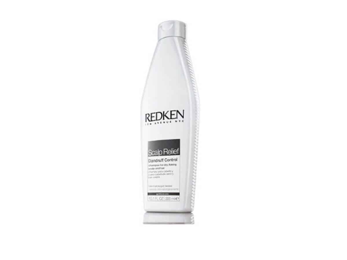 Redken shampoo bottle.