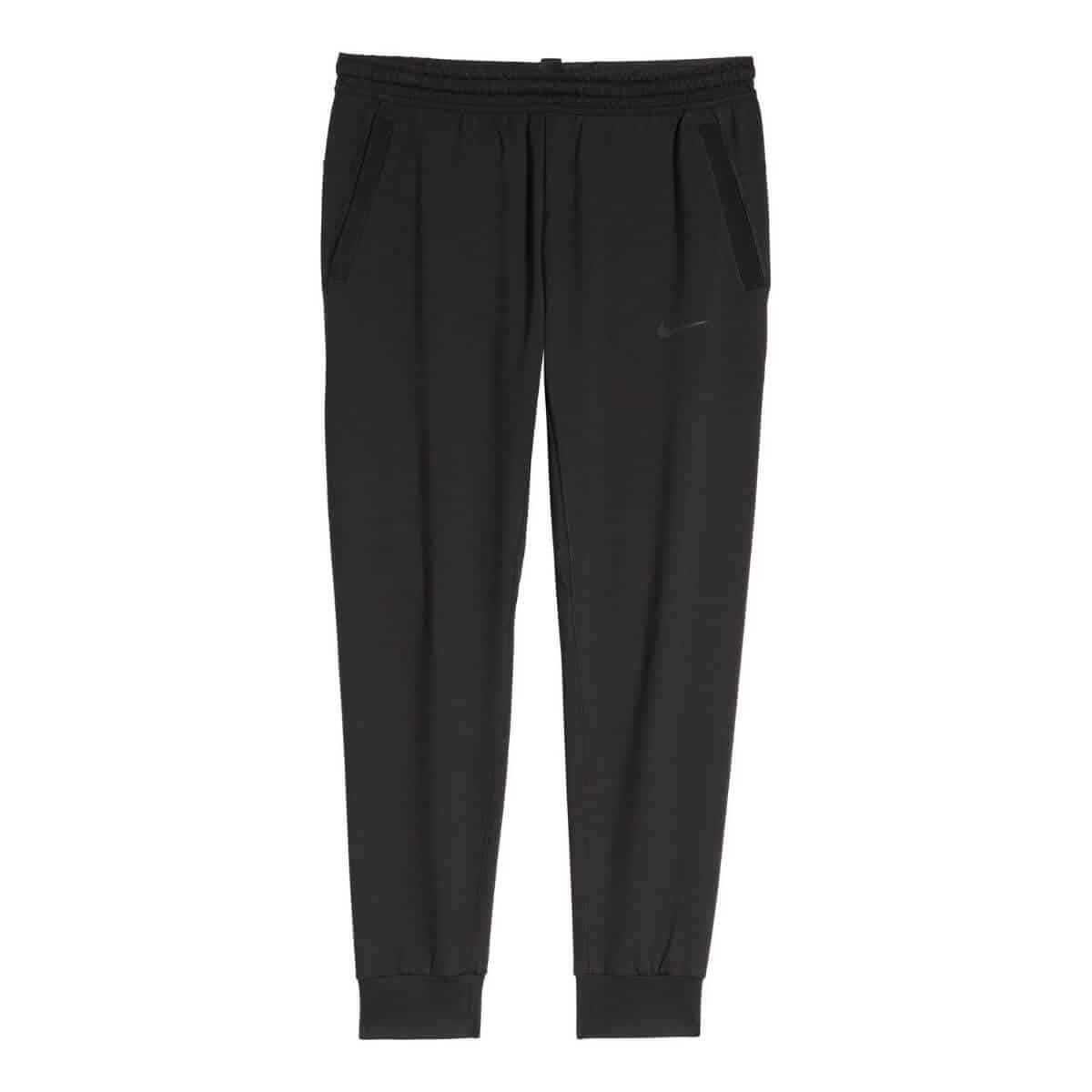 Black activewear pants.