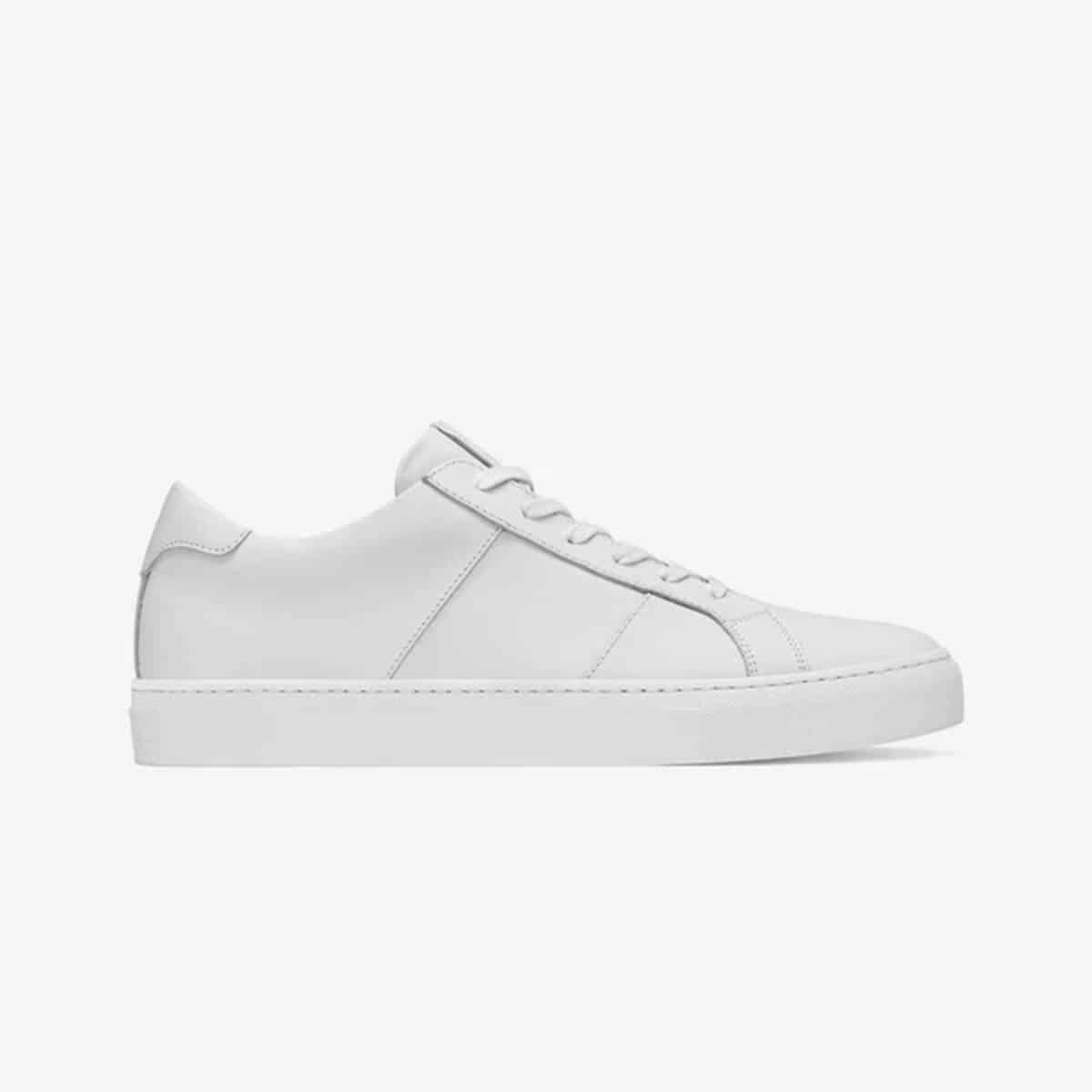 Greats The Royale white sneaker.