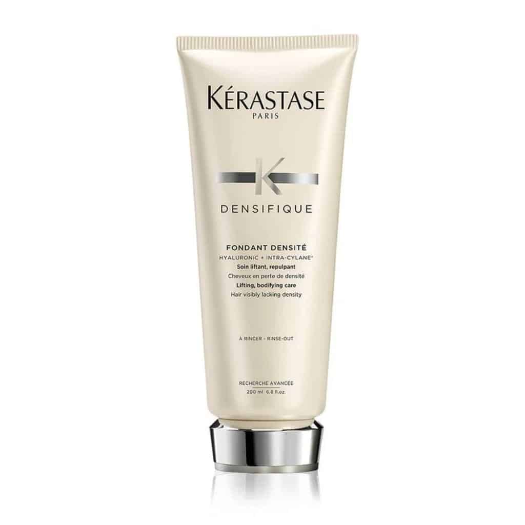 Bottle of Kerastase hair conditioner.