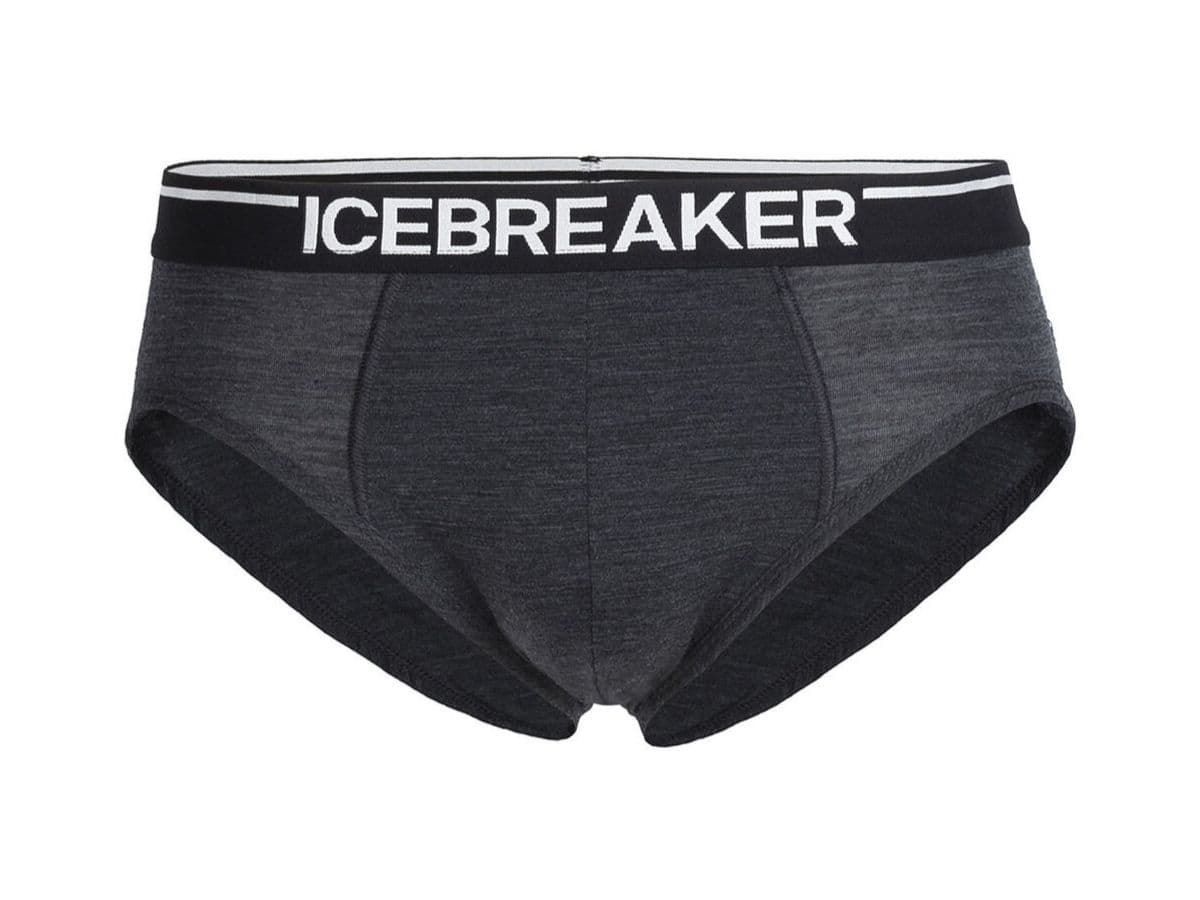 Grey Icebreaker briefs.