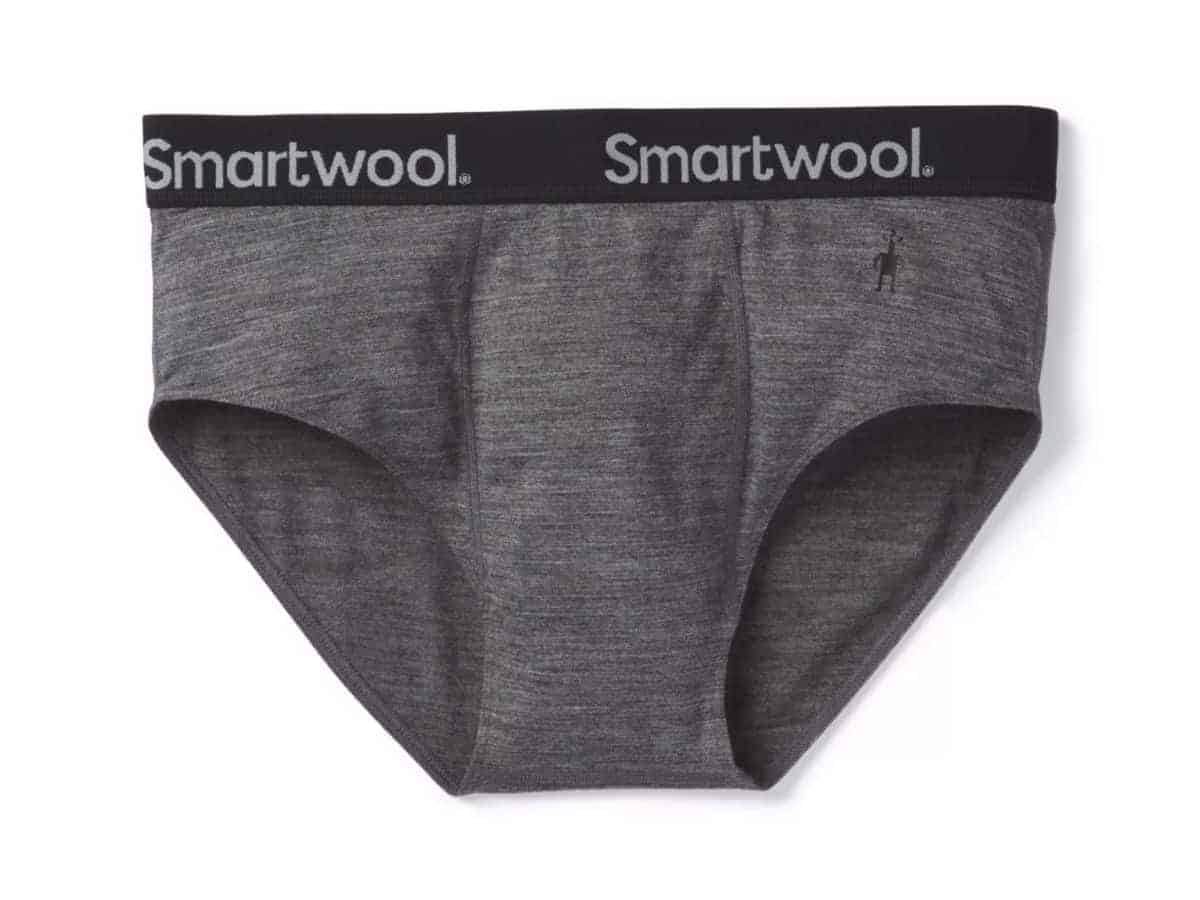 Smartwool grey exercise briefs.