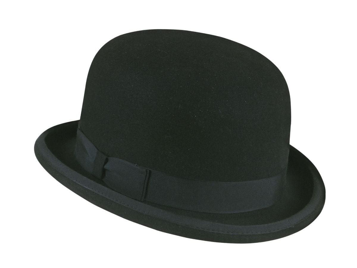 Derby hat.