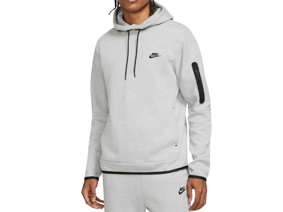 Nike fleece hoodie.