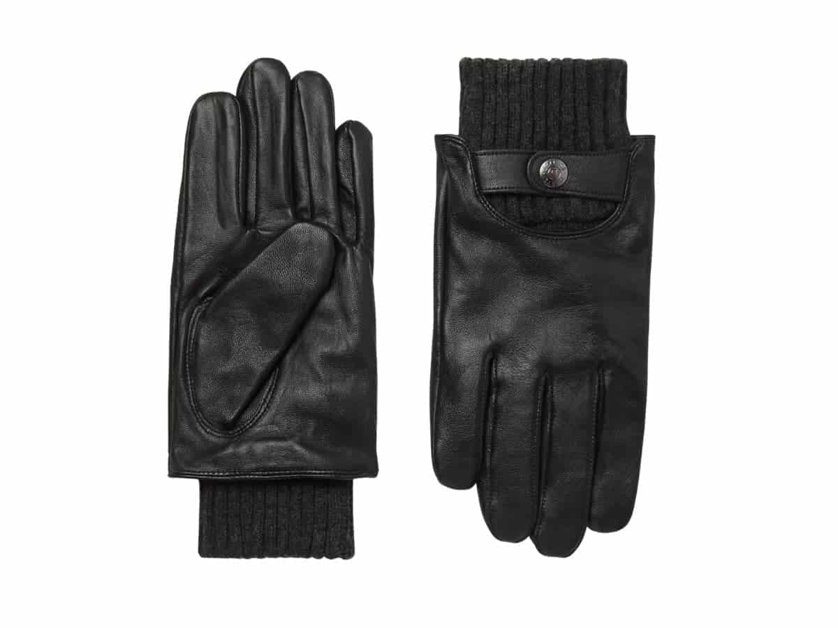 Dents leather gloves.