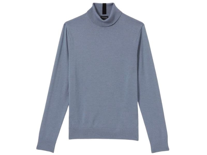 Merino wool turtleneck sweater.