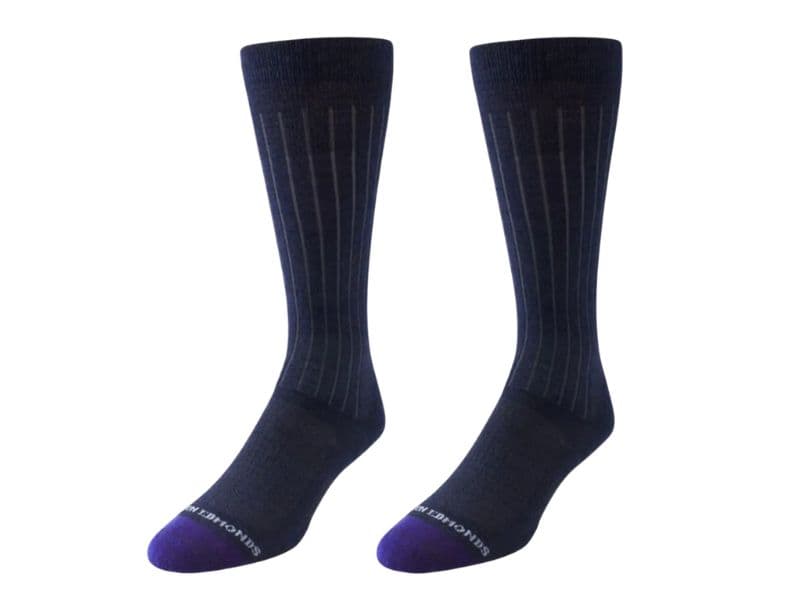 Pair of Allen Edmonds wool dress socks.