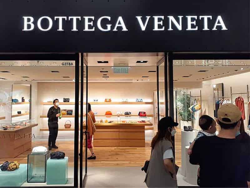 Bottega Veneta store in Harbour City.